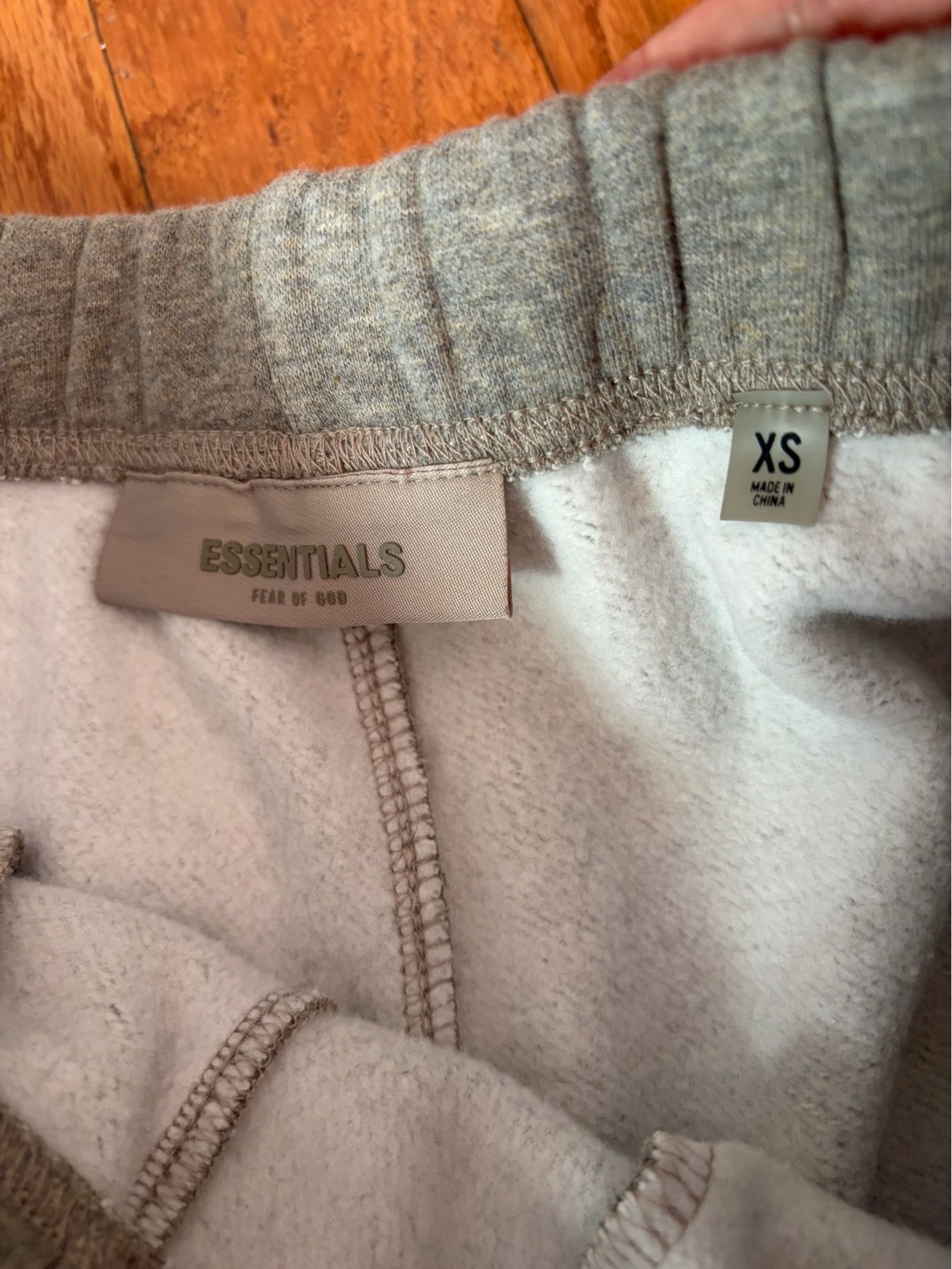 Fear of God Essentials Sweatshorts 'Dark Oatmeal' - photo 5