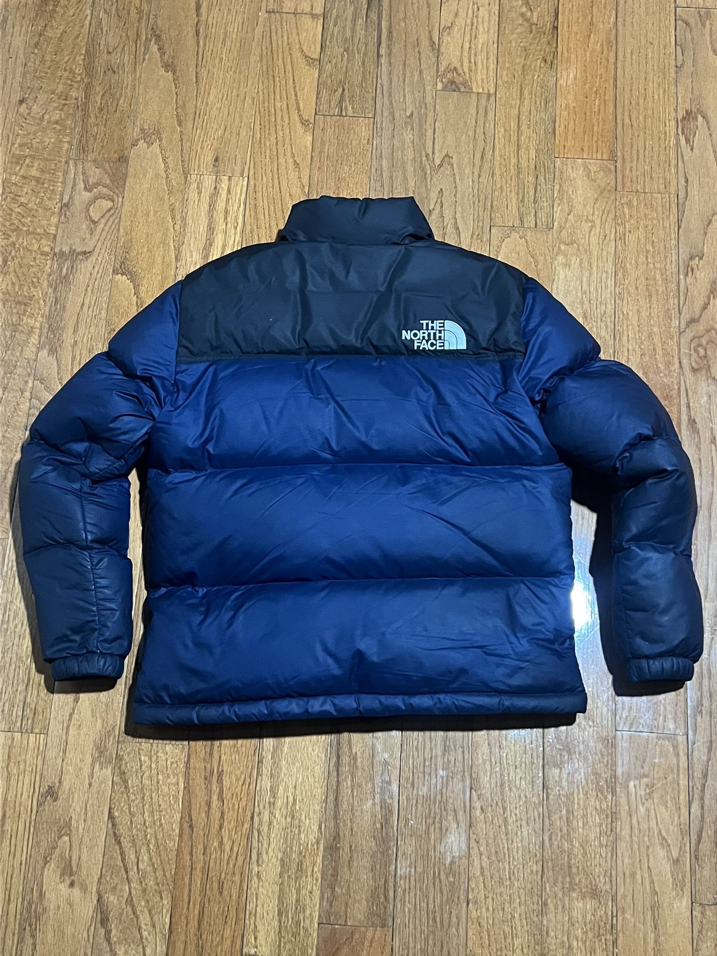 Boys' & Girls' 1996 Retro Nuptse Jacket North Face 700 Navy - photo 3