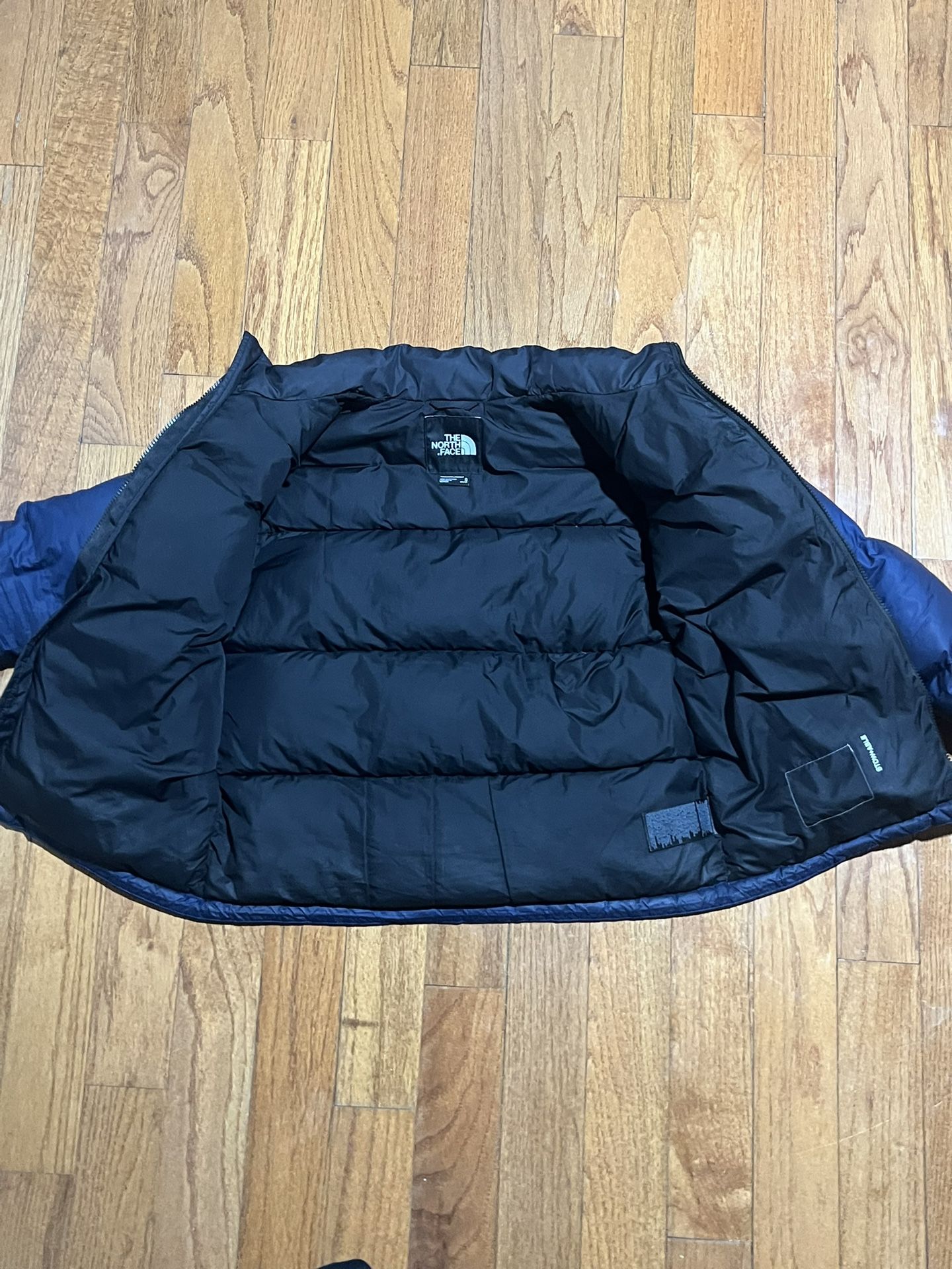 Boys' & Girls' 1996 Retro Nuptse Jacket North Face 700 Navy - photo 4