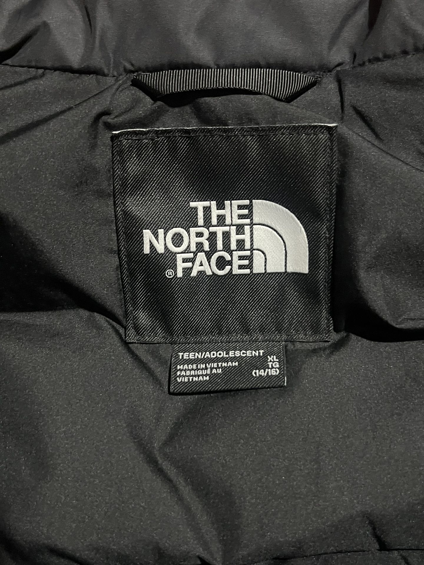 Boys' & Girls' 1996 Retro Nuptse Jacket North Face 700 Navy - photo 5