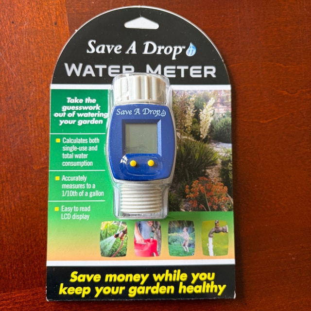 Save A Drop Digital Water Meter P0550 – NEW Sealed - photo 2