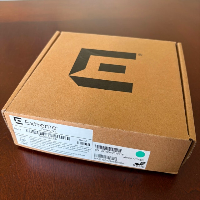 Extreme Networks AP305C Wi-Fi 6 Enterprise Access Point (Tested) - photo 4