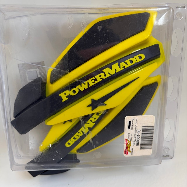 Powermadd Hand Guards • NEW • Yellow/Black