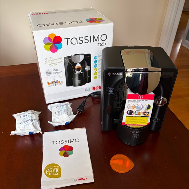 Premium Bosch Tassimo T55+ Coffee Maker • BRAND NEW Open Box