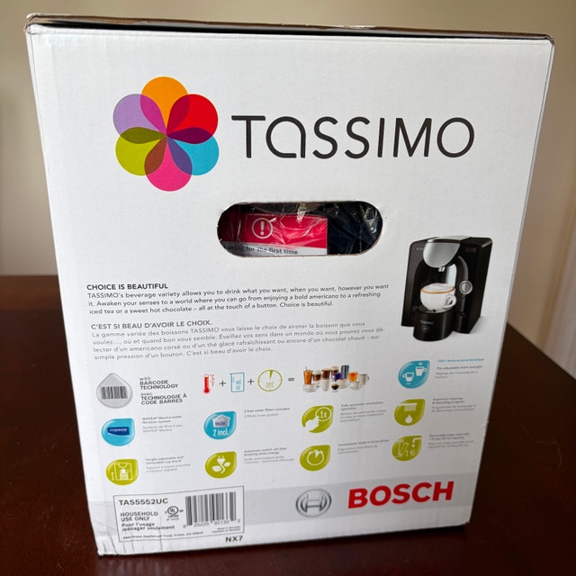 Premium Bosch Tassimo T55+ Coffee Maker • BRAND NEW Open Box - photo 4