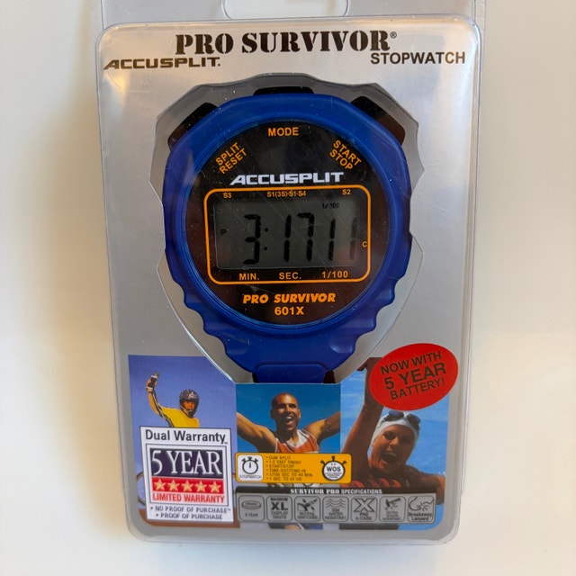 Brand New Accusplit Pro Survivor 601X Stopwatch
