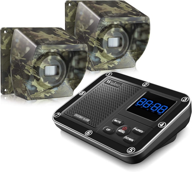 Wuloo Wireless Driveway Alarm System (2 Sensors) - BRAND NEW
