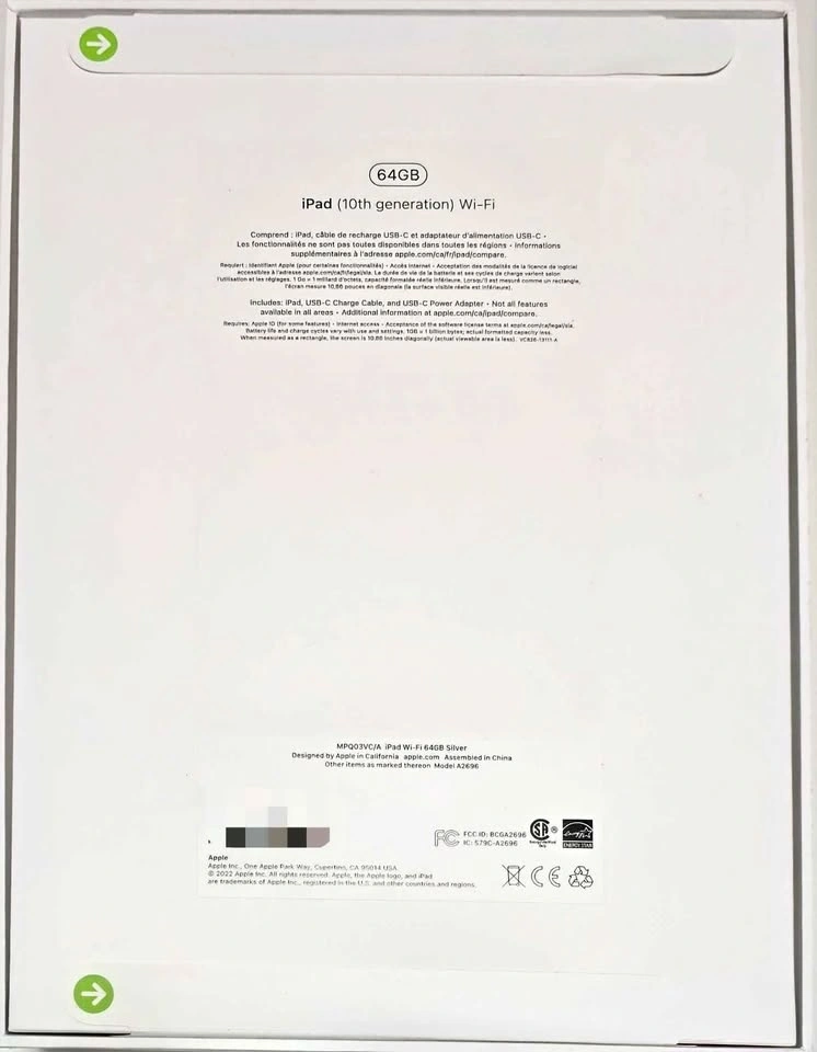 iPad Wi-Fi 10th gen. 64GB Silver - photo 2