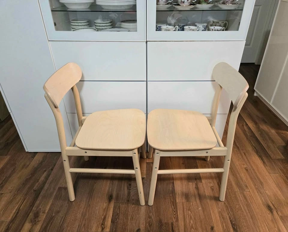 IKEA RÖNNINGE Chair Set of Two - Birchwood - photo 5
