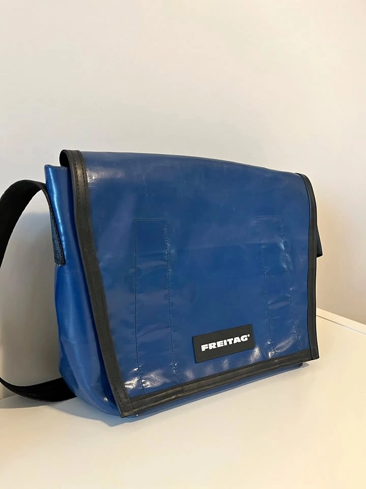 Freitag F13 TOP CAT Messenger Bag - Blue (Excellent Condition)