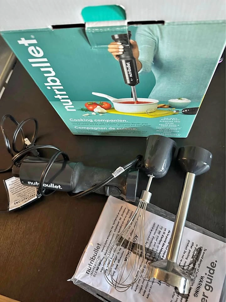 NutriBullet Immersion Blender – NEW (Open Box)