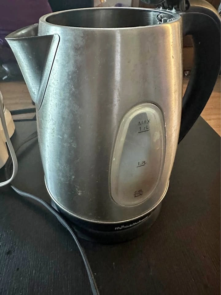 Electric kettle (The Kitchener stainless steel, 1.7 L)