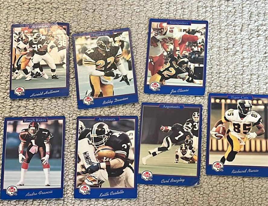 1991 Jogo CFL Football Cards