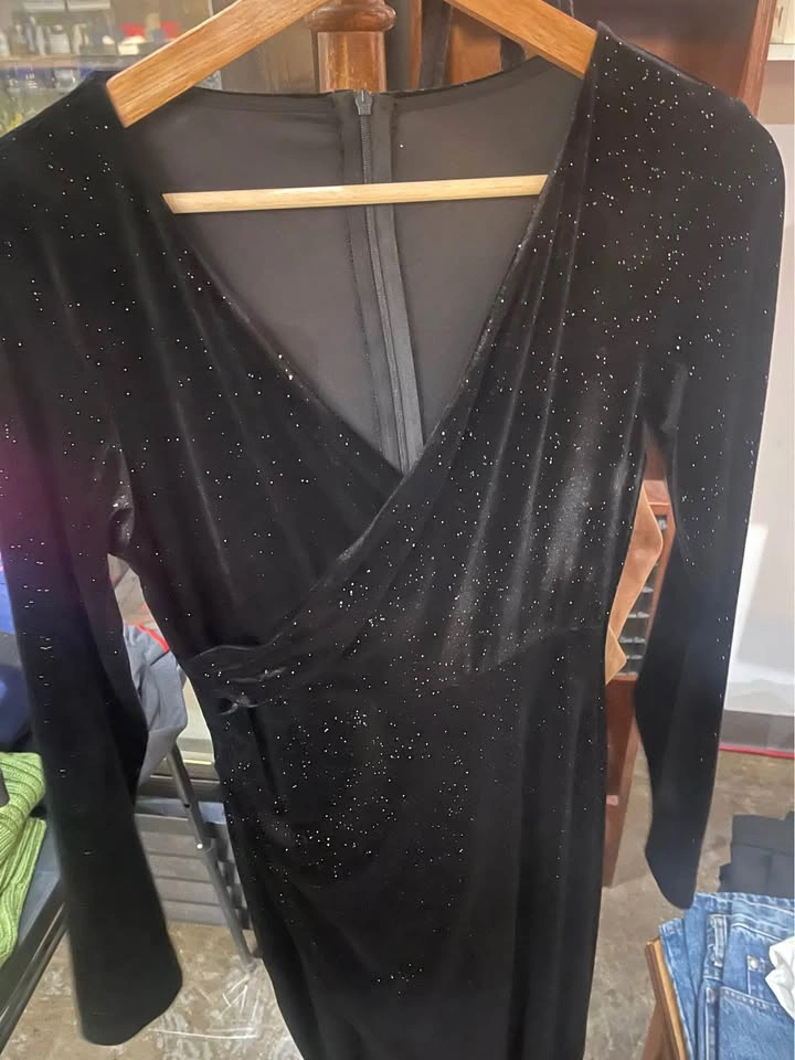Long black dress - photo 2
