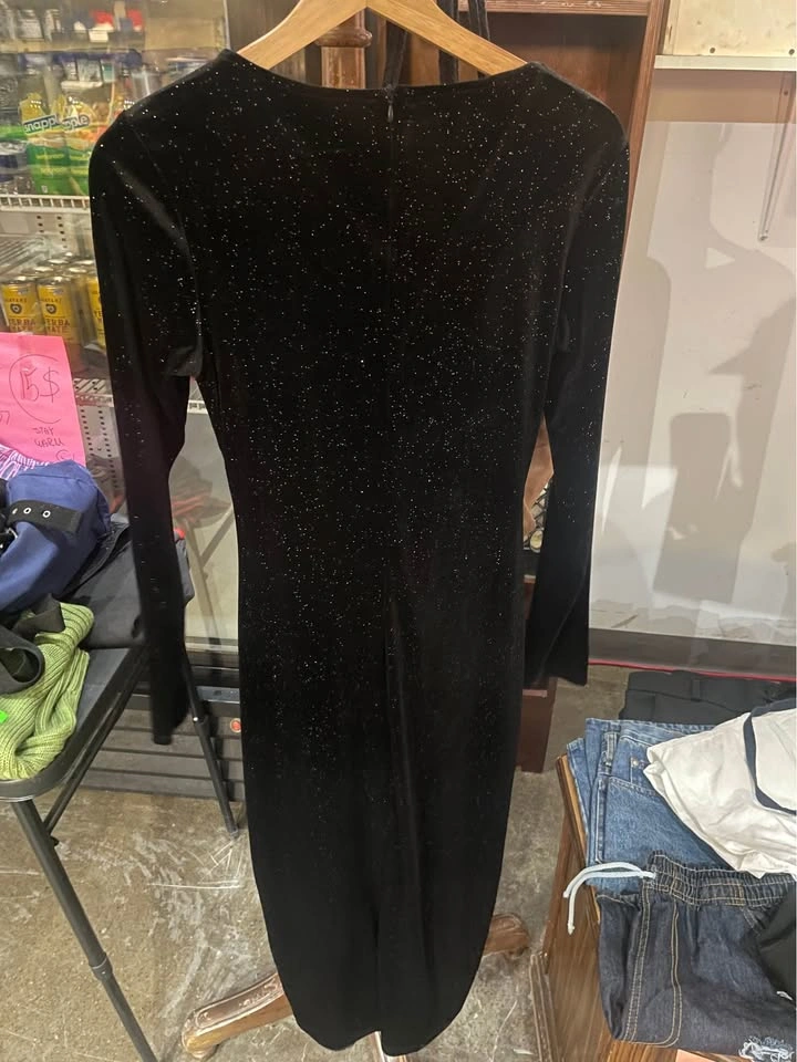 Long black dress - photo 3