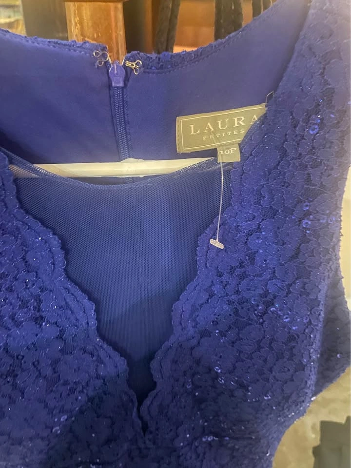 Laura Glittery blue dress