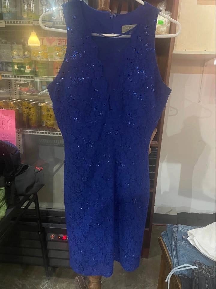 Laura Glittery blue dress - photo 2