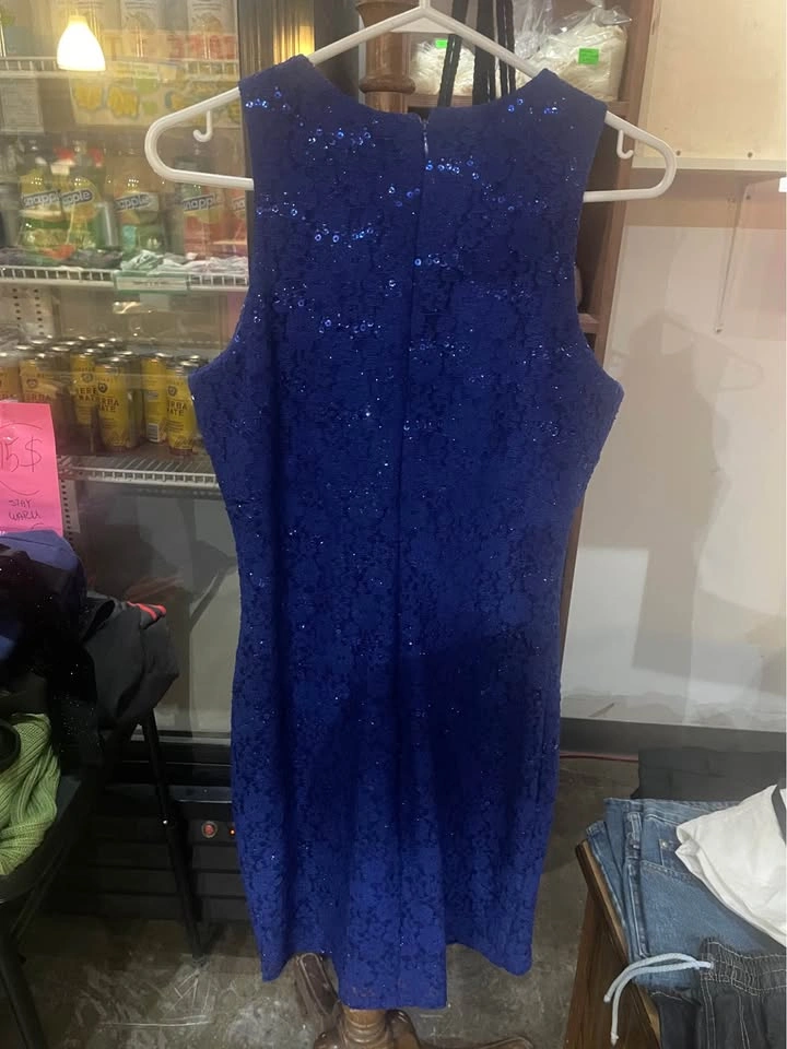 Laura Glittery blue dress - photo 3