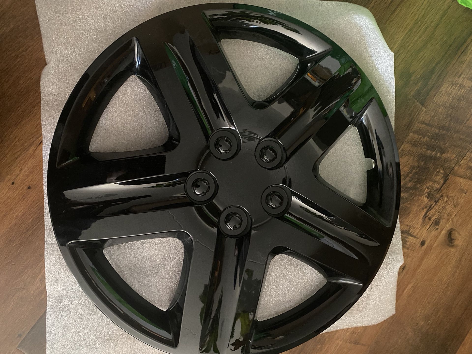 Ford Maverick Hub Caps Wheels like New black - photo 3