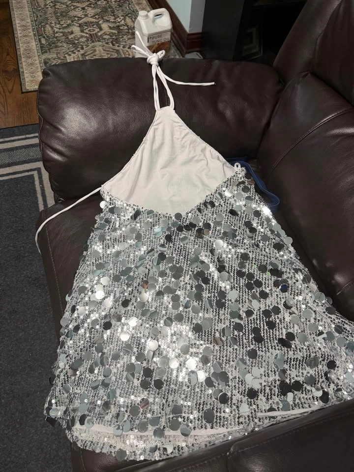 Brand new women sparkling bodycon dress for night club party - photo 2