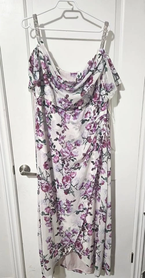 Women's Floral Maxi Dress - Plus Size - photo 2