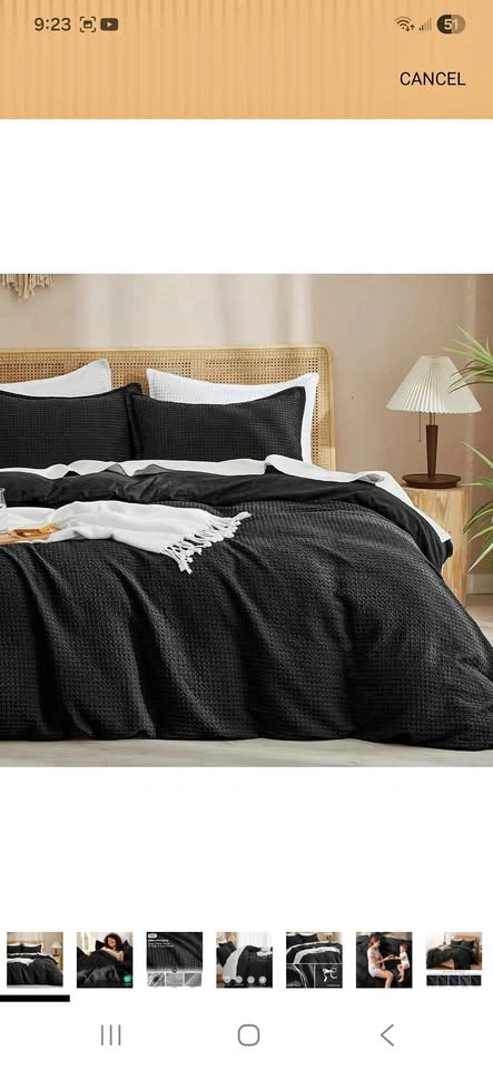 Luxury Waffle Weave comforter Set
