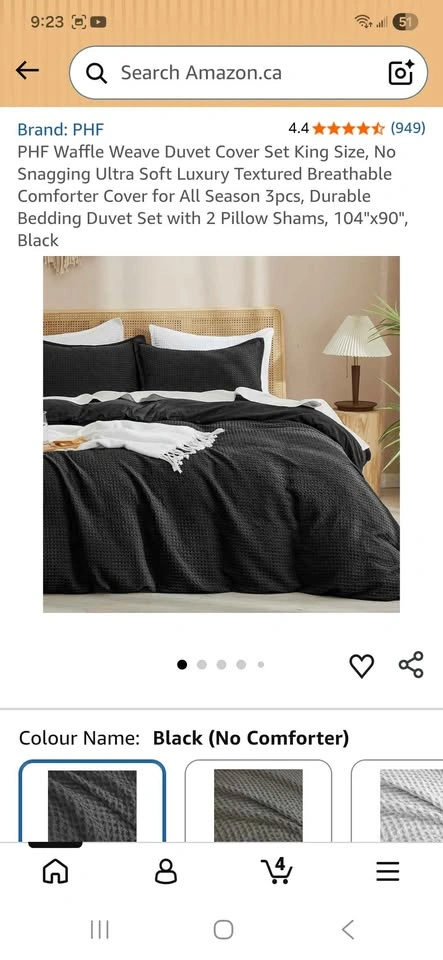 Luxury Waffle Weave comforter Set - photo 3