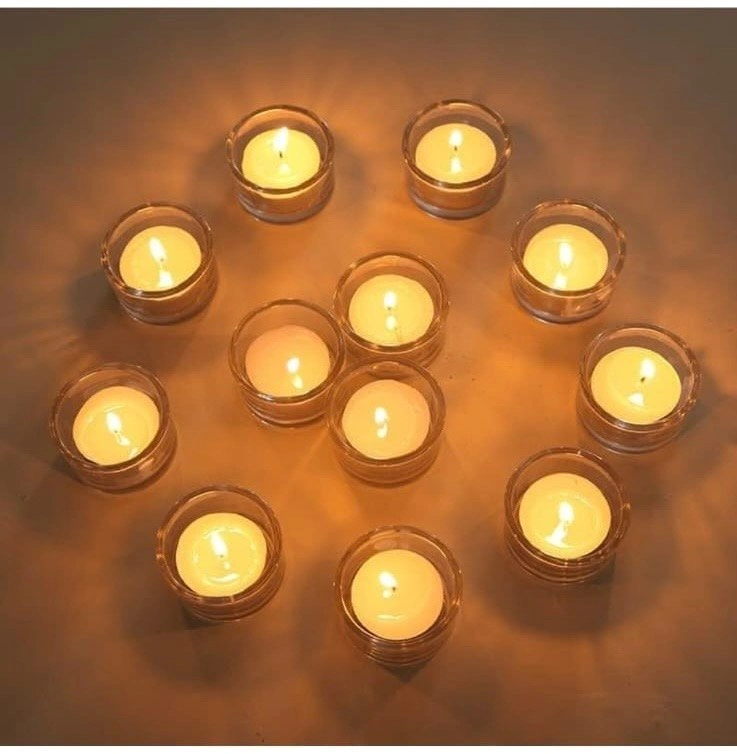 30 Pieces clear glass tealight holders - photo 3
