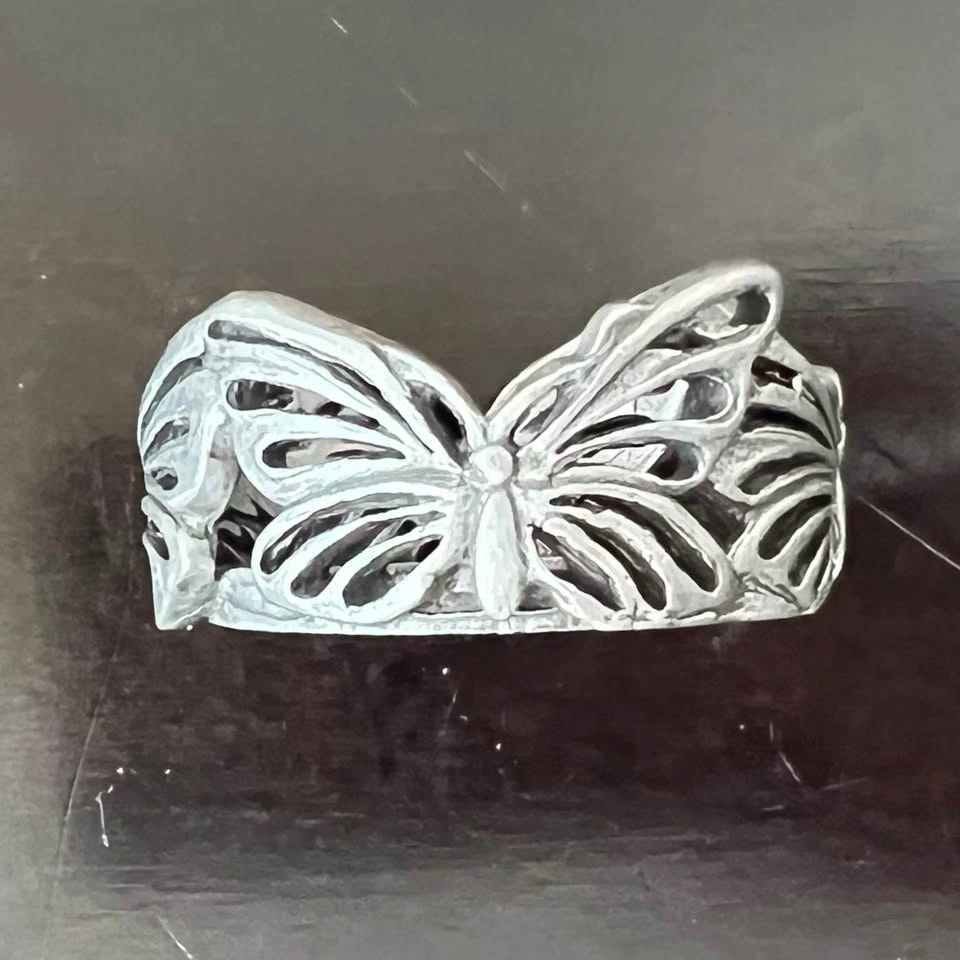 Scents&accents 1999 Fine Pewter Handmade USA Candle Holder Ring - photo 3