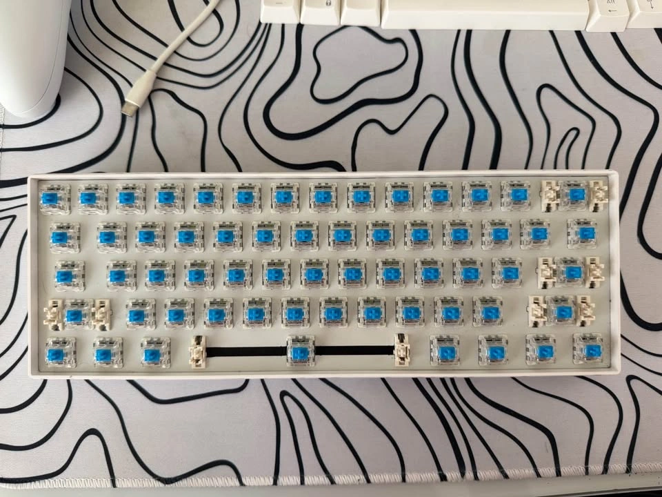 RK 61 60% mechanical gaming keyboard blue switches - photo 3