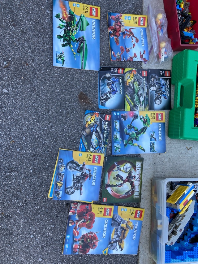 LEGO and K'NEX Building Toy Collection