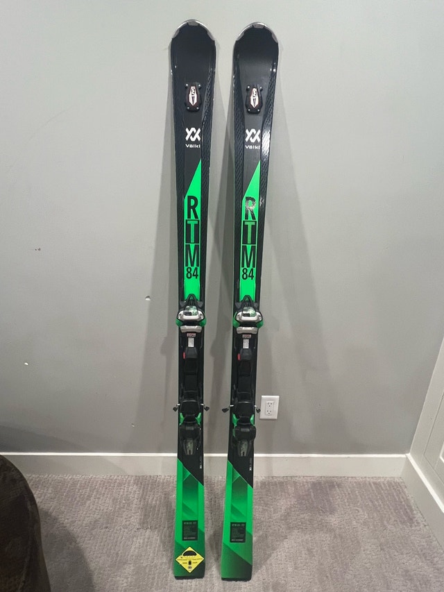 Völkl RTM 84 Skis 177 cm with Marker WideRide XL Bindings