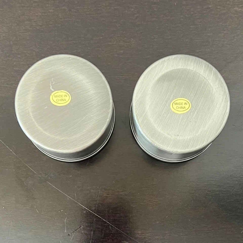 2 Scented Candles In Small Pewter candle Jar with Lid - photo 4