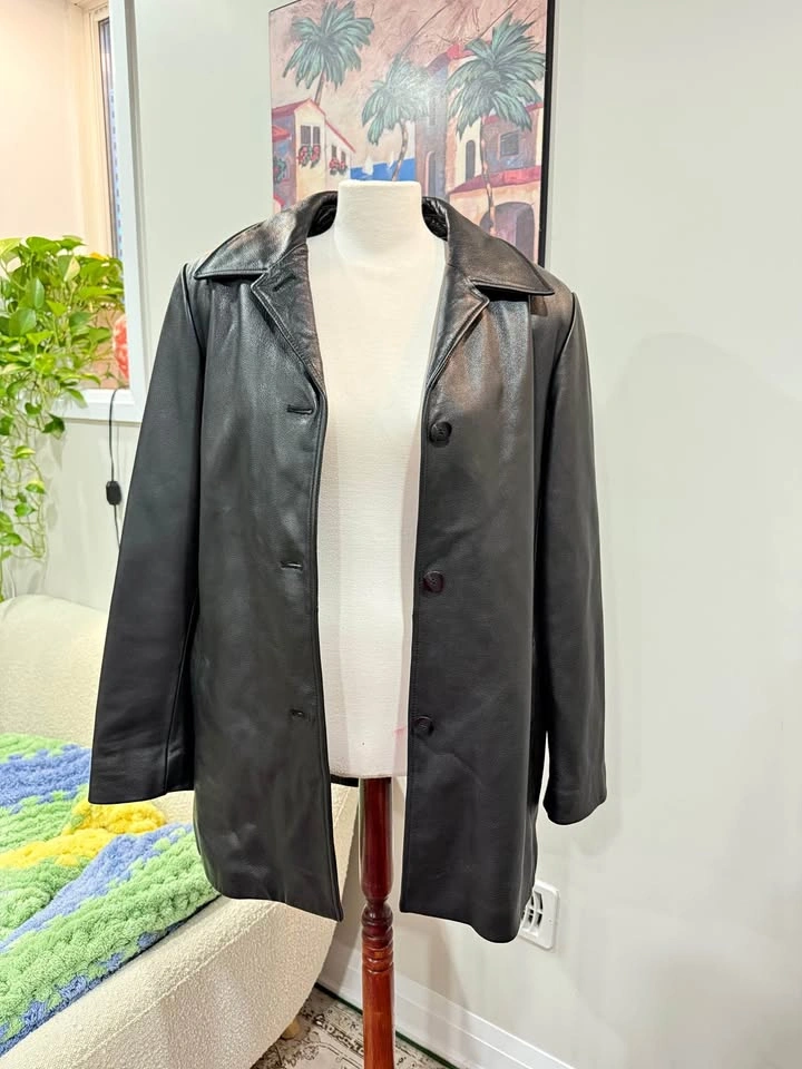 Danier leather jacket with winter lining
