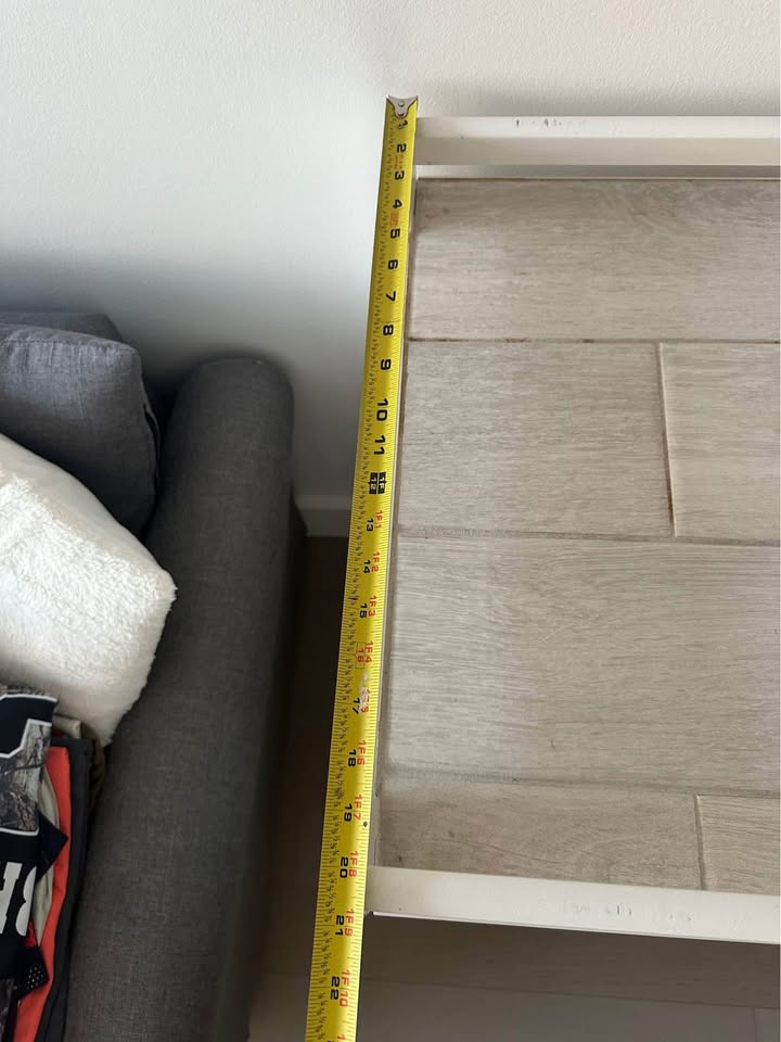 White and marble on top kitchen island/storage - photo 5