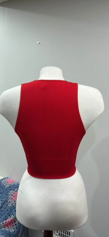 red urban outfitters ribbed tank top - photo 2
