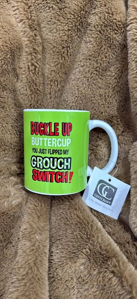 Grinch Christmas mug