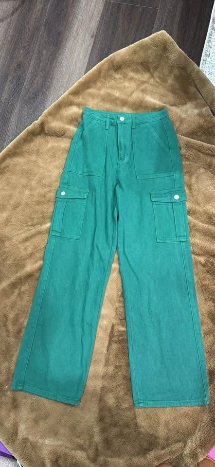 green shein cargo pants
