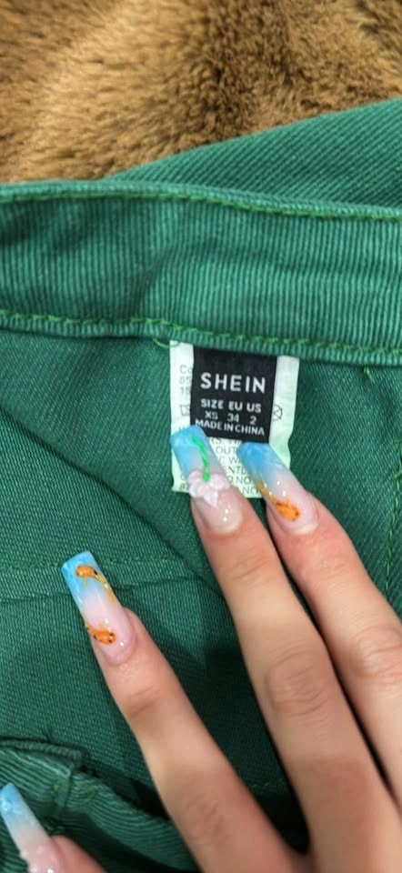 green shein cargo pants - photo 3