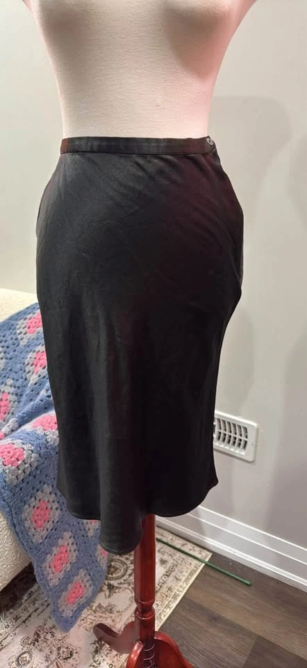 vintage warehouse silk skirt