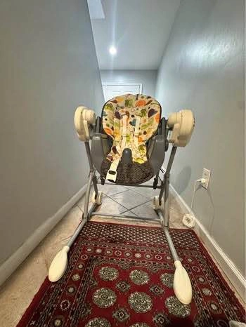 Baby Gear Bundle: Swing, High Chair, and Walker - photo 3