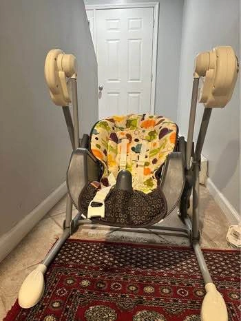Baby Gear Bundle: Swing, High Chair, and Walker - photo 4