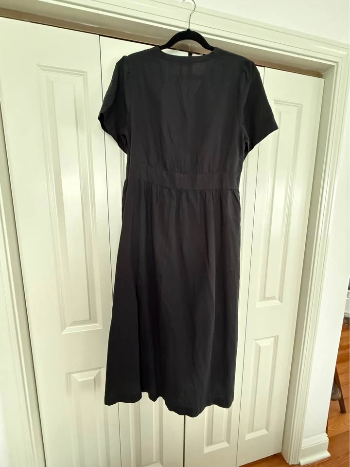 Woman’s Black Linen Blend Dress, Uniqlo x Comptoirs des Cottonie - photo 2