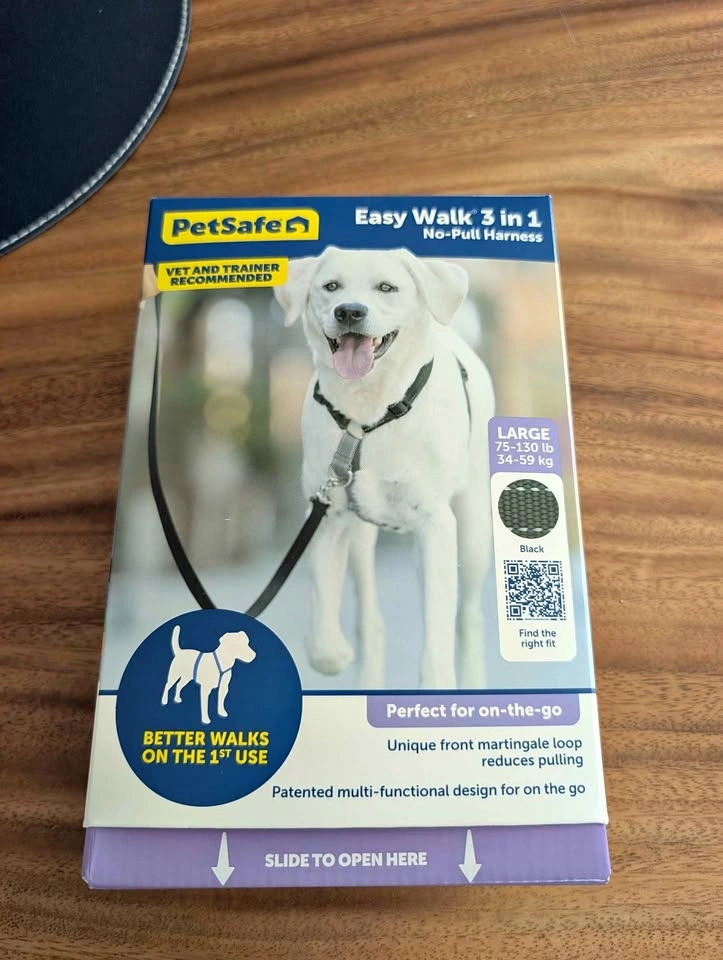 PetSafe Easy Walk 3 in 1 No-Pull Harness size large