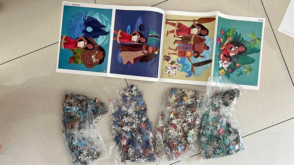 Moana 2 500 pieces puzzle