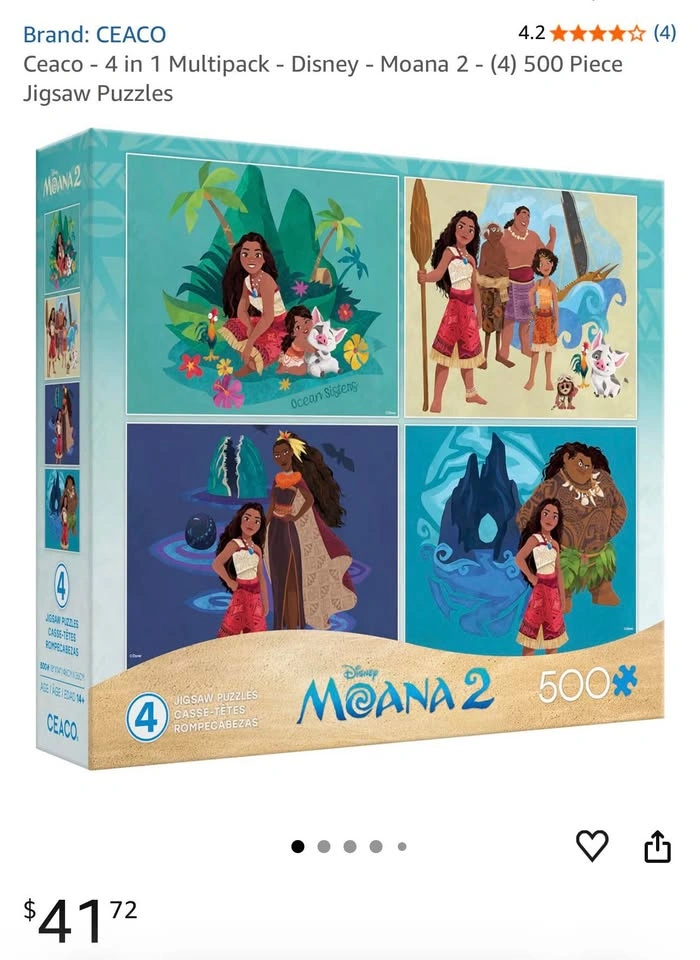 Moana 2 500 pieces puzzle - photo 2
