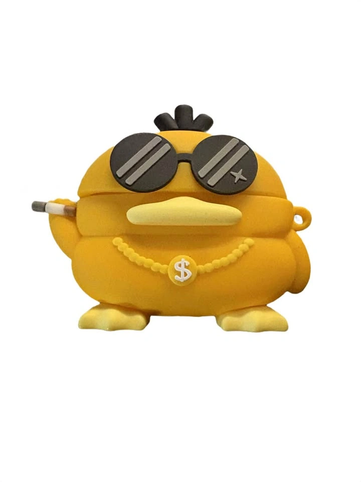 Pro 3 Psyduck Thug Life Silicone AirPods Case