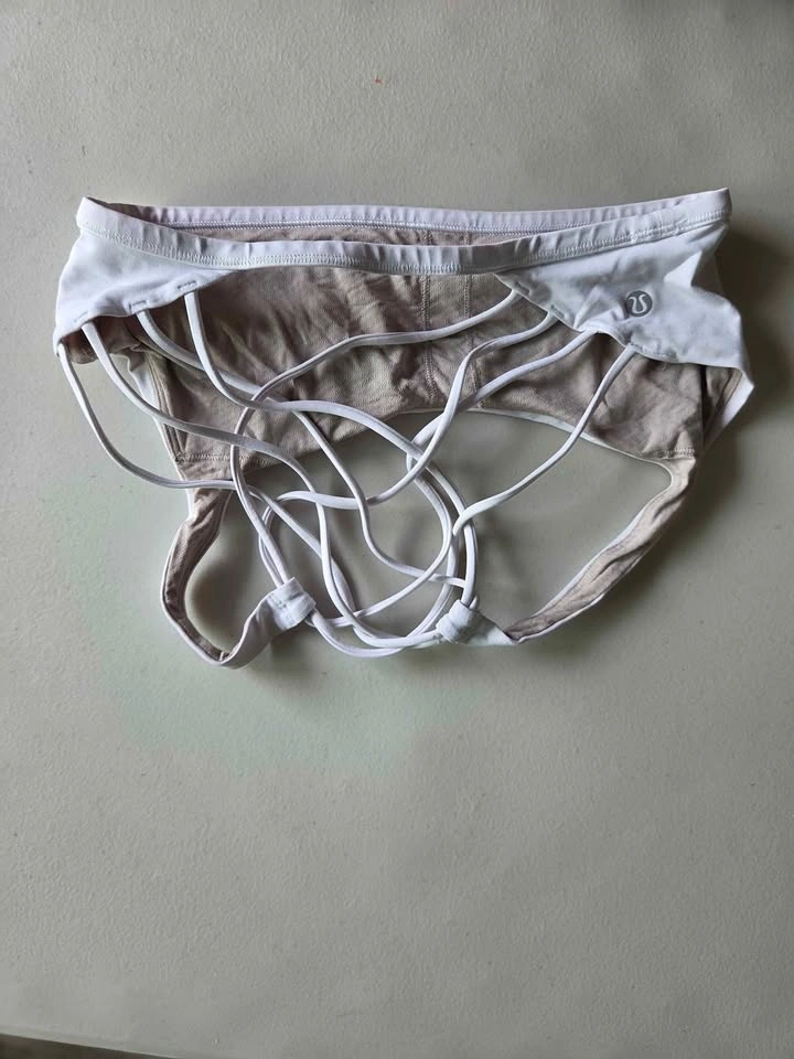 White lulu lemon sports bra ( Free To Be Bra ) - photo 2