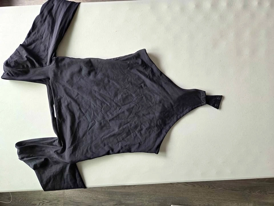 Aritzia long sleeve bodysuit (black)