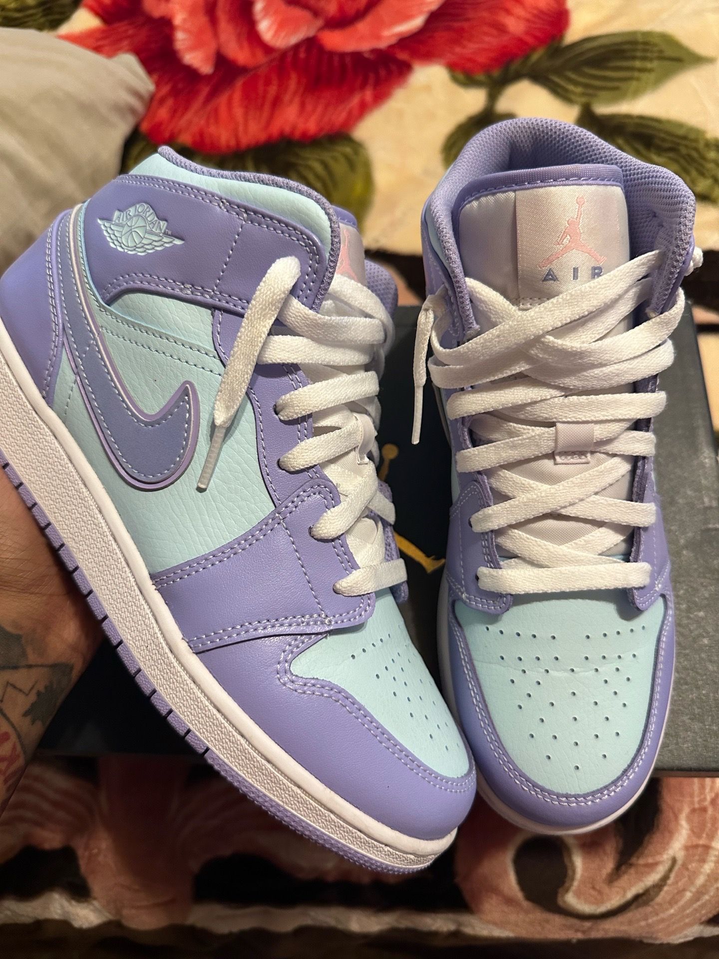 Air Jordan 1 Mid "Purple Pulse" - photo 3